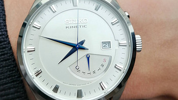 冬日里的一抹蓝—eaby海淘SEIKO 精工 Kinetic SRN071P1 人动电能腕表开箱