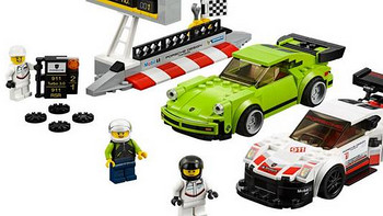 LEGO 乐高 拼拼乐 篇202：超级赛车系列 75888 保时捷 911 RSR和 911 Turbo 3.0