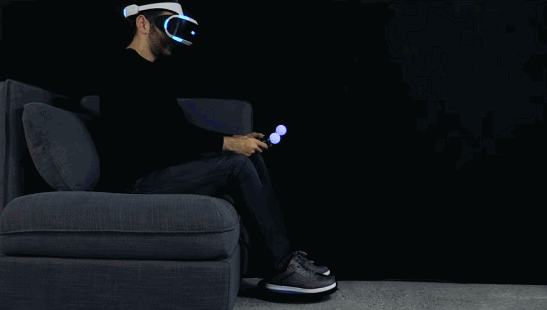 重返游戏:PSVR“脚柄”控制器发布 VR世界自由移动