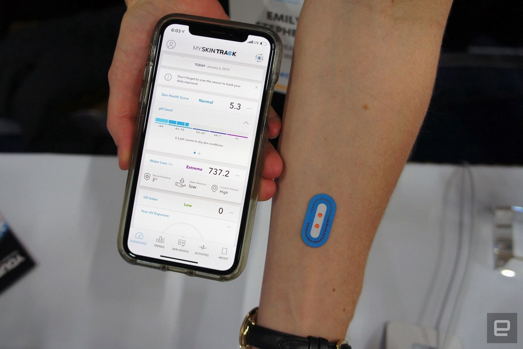 CES 2019：欧莱雅新型可穿戴贴片，可监测皮肤pH值