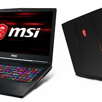 RGB就是创造力：msi 微星 发布 新款 GE75 Raider 和 GE63 Raider 游戏本