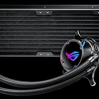 “败家之眼”灯效：ASUS 华硕 发布 ROG Strix 120/240 RGB 水冷散热器