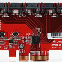 可扩展75个SATA3！智微 PCIe转5口SATA3芯片首发评测