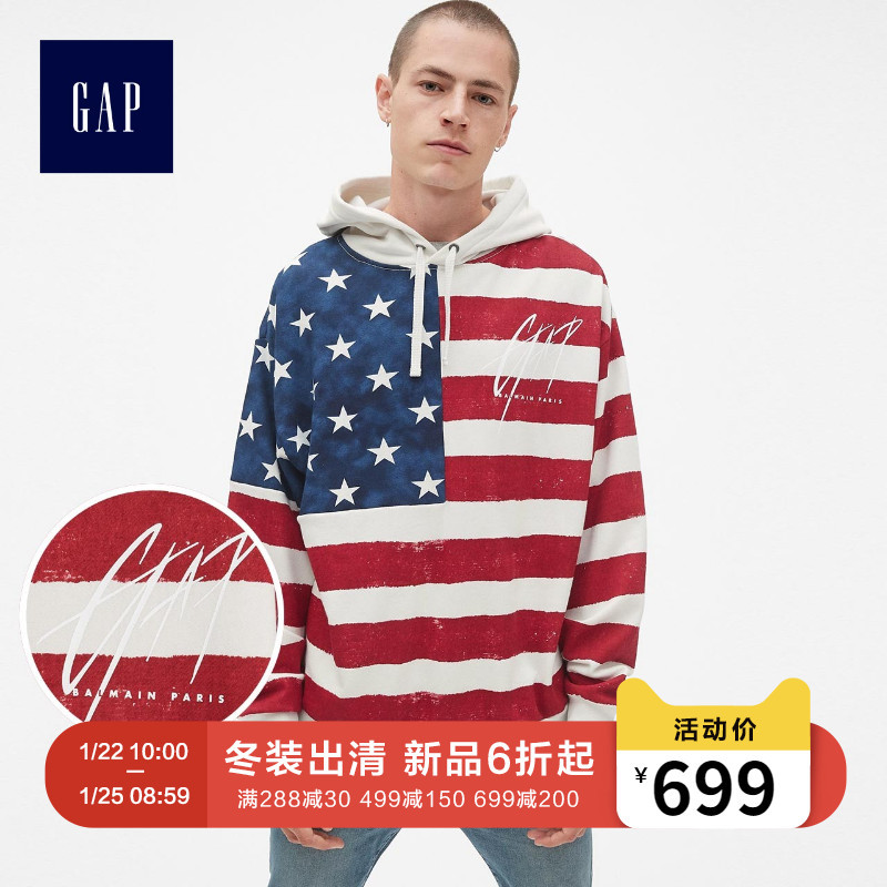 集结地表酷设计—GQ X GAP卫衣