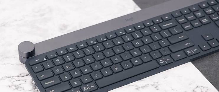 罗技craft键盘评测:灵感一"转"即发