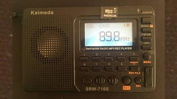Kaimeda收音机TF卡播放器SRW-710S，听故事好帮手