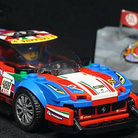 LEGO 乐高 拼拼乐 篇209：超级赛车 75889 之 法拉利 Ferrari 488 GTE