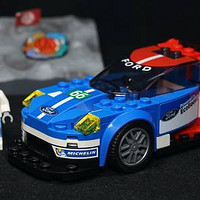 LEGO拼拼乐 篇二百二十一：乐高 超级赛车 75881 之 2016款 福特Ford GT 跑车