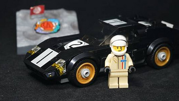 LEGO拼拼乐 篇二百四十四：乐高 超级赛车 75881 之 1966款 福特Ford GT40