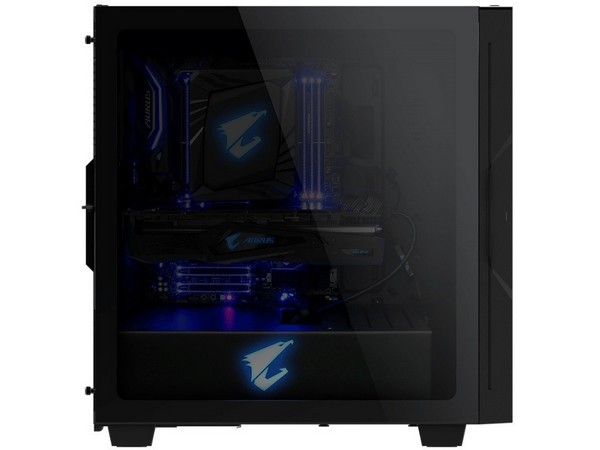 升级RGB灯效系统、钢化玻璃：GIGABYTE 技嘉 发布 AORUS C300 GLASS 中塔机箱