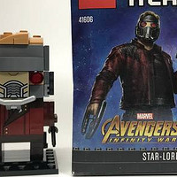 LEGO拼拼乐 篇二百二十五：乐高 方头仔系列 41606 Star-Lord 星爵