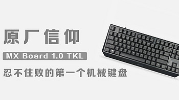 电磁炮数码杂谈 篇四：原厂信仰！MX Board 1.0 TKL 忍不住败的第一个机械键盘 