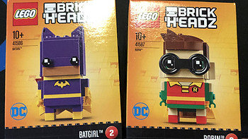 LEGO评测 篇四：LEGO 乐高 brickheadz方头仔 41586蝙蝠女