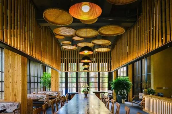 一座颇具唐宋风的竹木民宿,占地3000㎡!莫干西楼度假酒店1晚套餐
