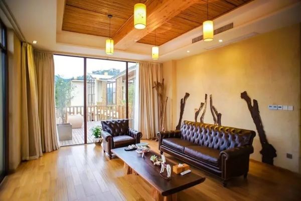 一座颇具唐宋风的竹木民宿,占地3000㎡!莫干西楼度假酒店1晚套餐