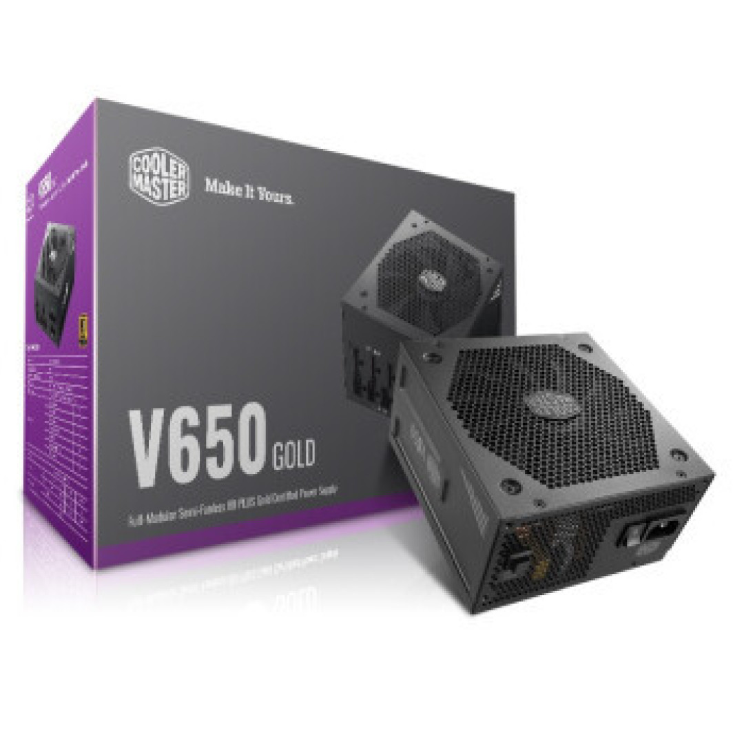 加价也加量,酷冷至尊 V650 GOLD 电源 开箱简评