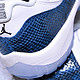AIR JORDAN 11 LOW AJ11 蓝蛇 复刻男子运动篮球鞋 开箱