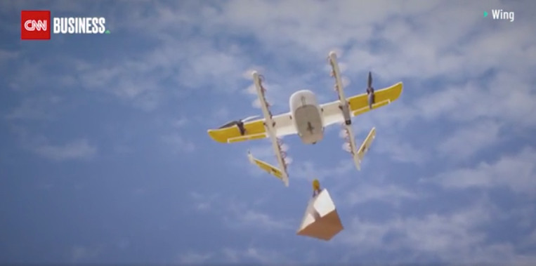 【值日声】无人机物流势不可挡？Google获得FAA首个无人机快递许可