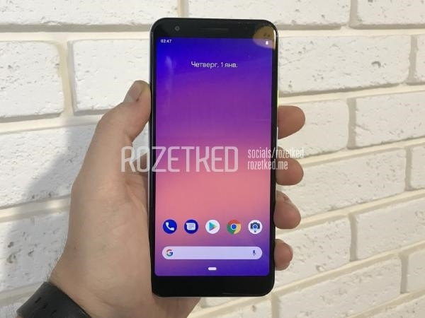 无刘海设计、Pixel 3同款摄像头：Google 谷歌 Pixel 3a 现身 GeekBench