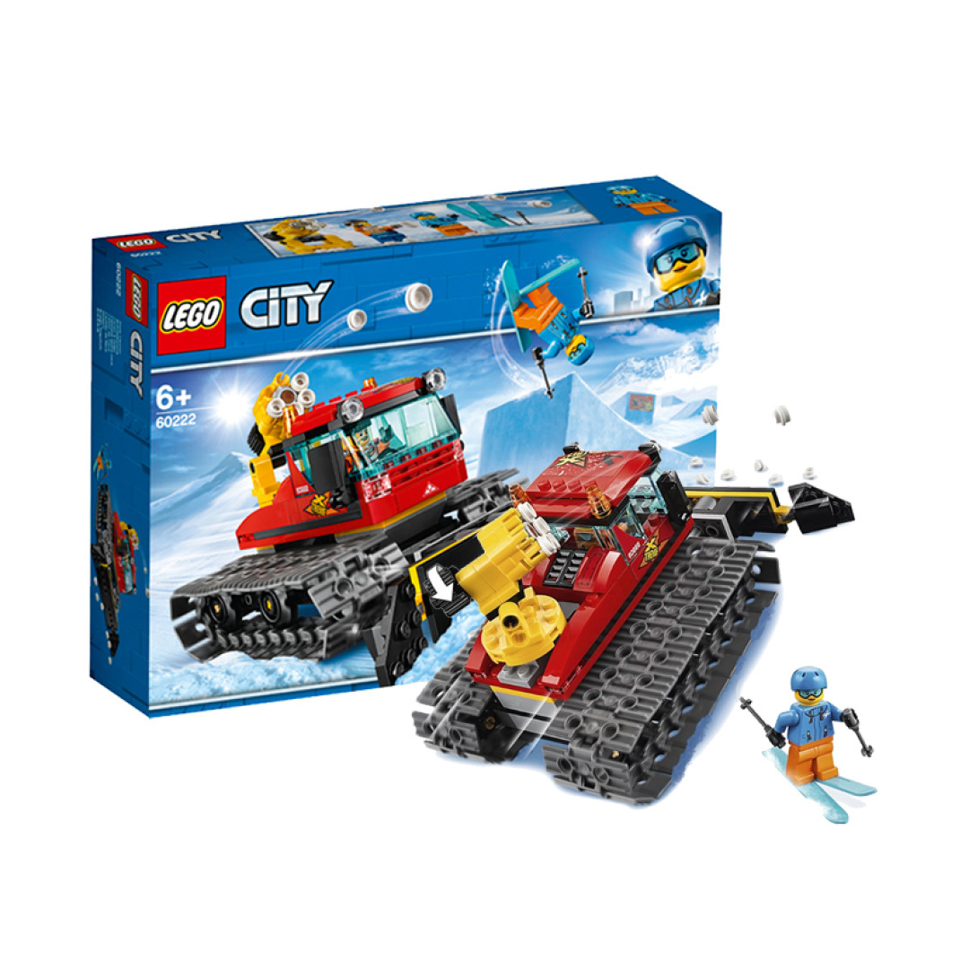 2019年城市套装:LEGO 乐高 60222 扫雪车