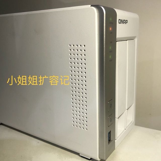 给小姐姐一个大房间:威联通TS-231P NAS加装第二块硬盘小记