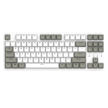 无光也精彩 杜迦K320金牛座天然白机械键盘开箱体验