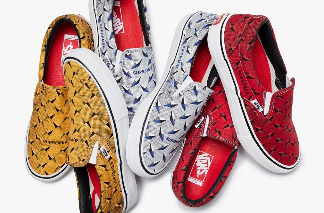 联名新面孔：Supreme x VANS 2019 春夏全新联名系列正式发布+彩蛋