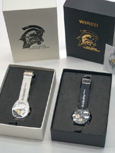 重返游戏：小岛秀夫工作室联动WIRED推出限定手表！