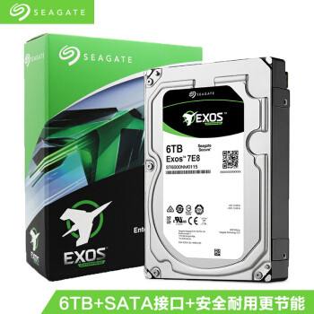 国行6TB硬盘的展示和启用——希捷 SEAGATE 银河系列 6T 企业级硬盘