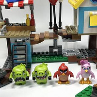 LEGO拼拼乐 篇二百九十三：乐高 Angry Birds 愤怒的小鸟系列 75824 捣毁猪猪城堡