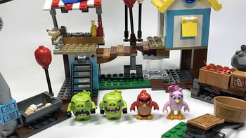 LEGO拼拼乐 篇二百九十三：乐高 Angry Birds 愤怒的小鸟系列 75824 捣毁猪猪城堡