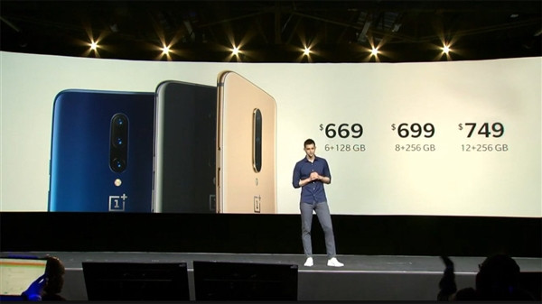 OnePlus 一加 美国发布OnePlus 7 Pro 智能手机，111分相机，2K分辨率90Hz屏幕
