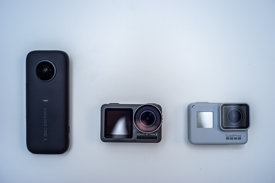 谁才是最适合你的运动相机？大疆Osmo Action、GoPro Hero7 Black、Insta360 ONE X对比评测