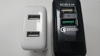 我的那些小玩意儿 篇九：傻大黑厚ZYD 手机充电器（QC3.0）与紫米USB-Type-C对比