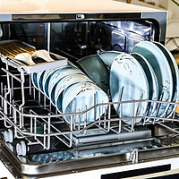 小夫妻之间的调和剂，简单点评  Midea 美的 D1S 台嵌两用洗碗机