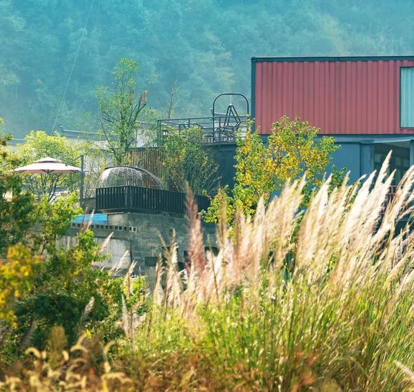 工业风的集装箱式民宿！黄山魔宿·厢居集装箱野奢民宿1晚套餐