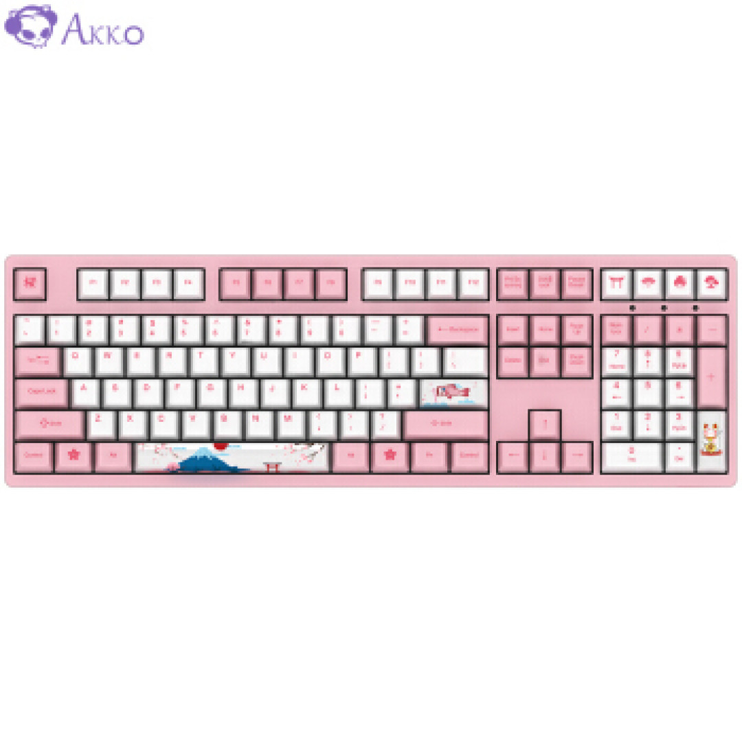 日式风情萌动少女心,Akko Tokyo 3108 V2机械键盘体验