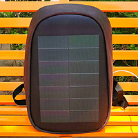 背包做出新创意，自带太阳能板的安全背包——蒙马特2.0城市安全防盗背包