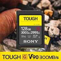 新品Sony/索尼 SF-G128T/T1 SF-G 系列TOUGH 128G 300MB SD存储卡