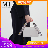 VH女包2019新款简约森系印花单肩包时尚个性手提包复古潮流斜挎包