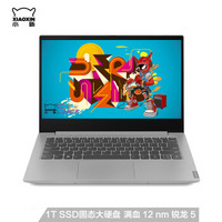 联想(Lenovo)小新14英寸 AMD锐龙版R5（全新12nm）轻薄笔记本电脑(R5-3500U 8G 1T SSD PCIE IPS)渣渣灰