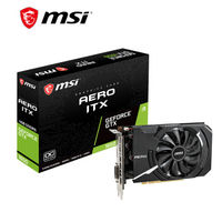 微星（MSI）ITX小钢炮  GeForce GTX 1650 AERO ITX 4G OC  游戏电竞电脑独立显卡 小机箱小卡迷你卡