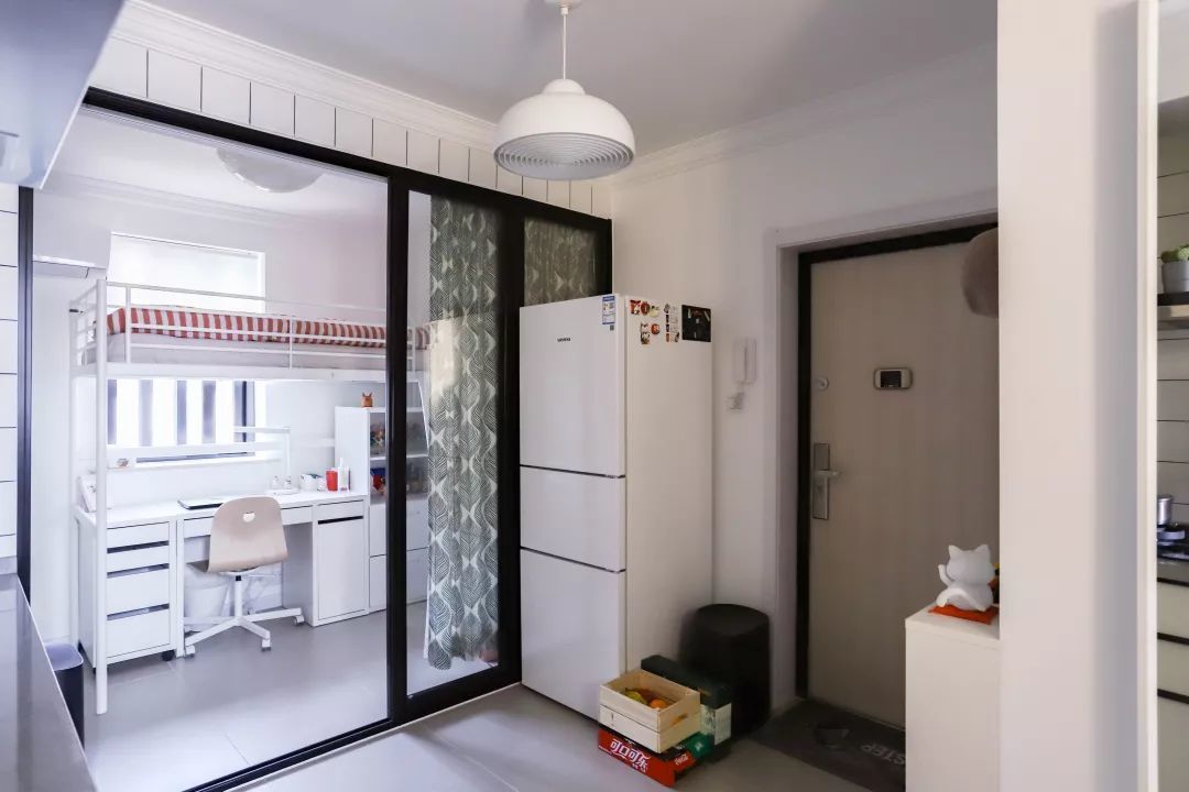 50㎡老破小学区房,新建一面墙,厨房变次卧,每1㎡都不将就