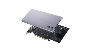 四 M.2 插槽、最大输出14W：ASUS 华硕 M.2 SSD 扩展卡更新