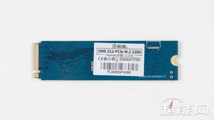 影驰 ONE 512-PCIe M.2 2280 SSD评测：小清新也大有可为