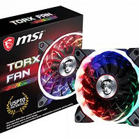 微星 发布 TORX FAN RGB 风扇：静音/高风压、RGB幻彩灯效