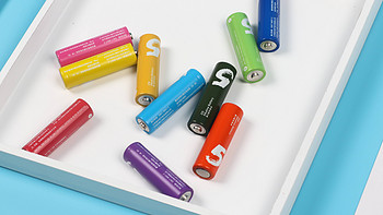 看中颜值的彩虹电池：小米 5号碱性电池 晒单