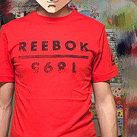 Reebok男式印花T恤