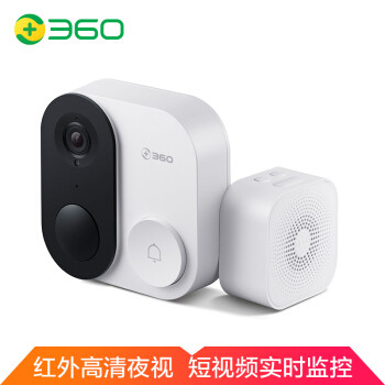 360可视门铃1C，618值得种草的家庭安全防护智能产品