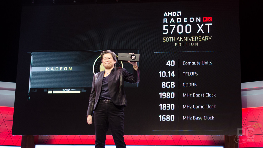 AMD 50 周年纪念版 Radeon RX 5700 XT 数量稀少，仅在中美发售
